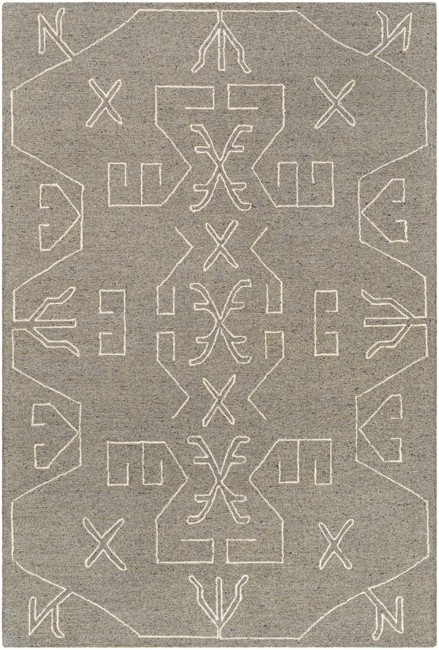 Duard Modern Wool Rug - Clearance