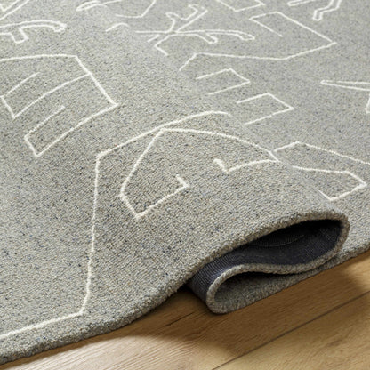 Duard Modern Wool Rug - Clearance