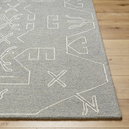 Duard Modern Wool Rug - Clearance