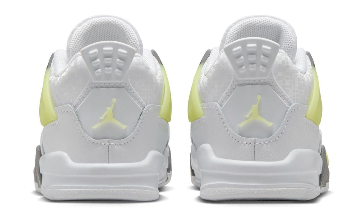Air Jordan Toddlers Retro 4 'Light Lemon Twist' Td (Td)