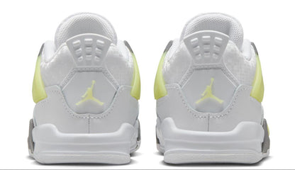 Air Jordan Toddlers Retro 4 'Light Lemon Twist' Td (Td)