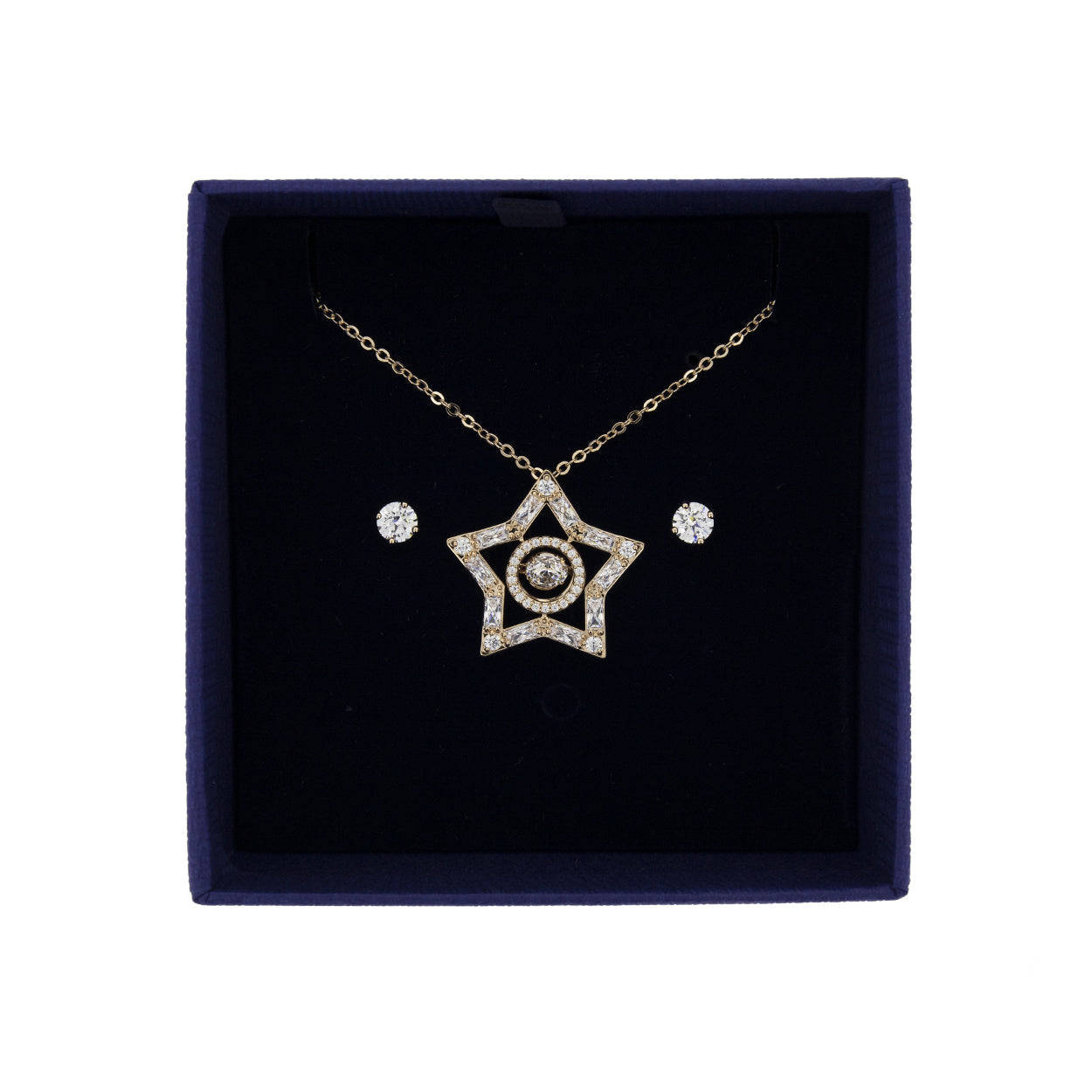 Swarovski Rose Gold Stella Set 5622730