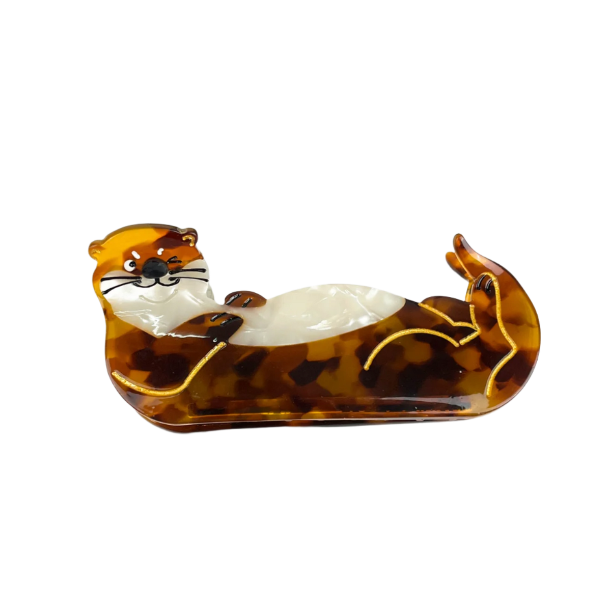 SSR Acetate Sea Otter Hair Claw Clip