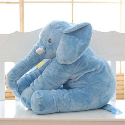 Elephant Plush Pillow Cover – Soft Short Plush Baby & Kids Sleep Cushion Shell