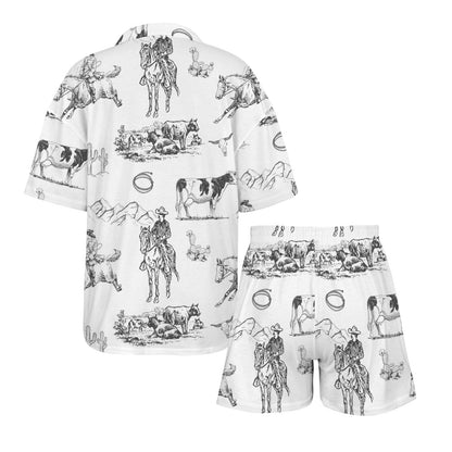 Baha Ranch Ranch Life Women's Pajama Set Made in America