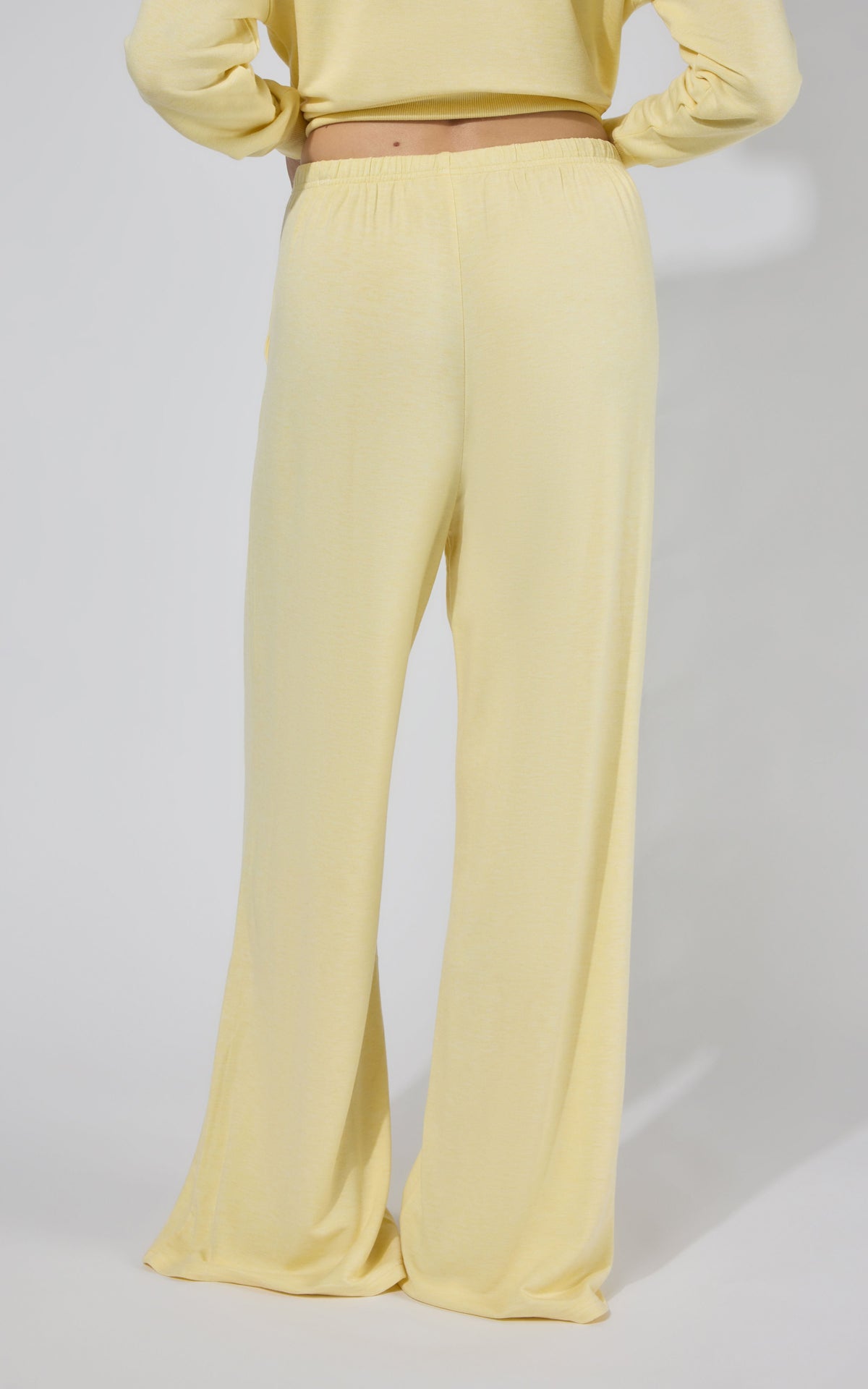 90 Degree by Reflex Modal Terry Relaxed Wide Pant