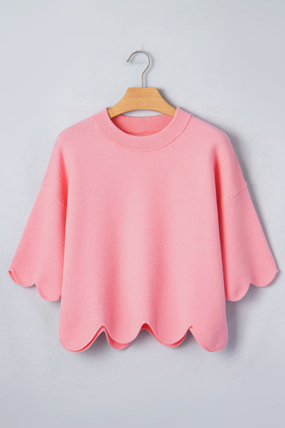Chloe 3 4 Sleeve Sweater