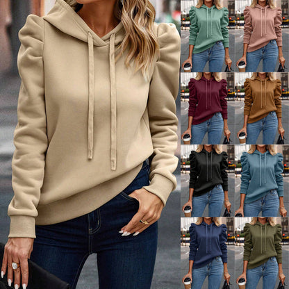 Women's Solid Long Sleeve Sweater