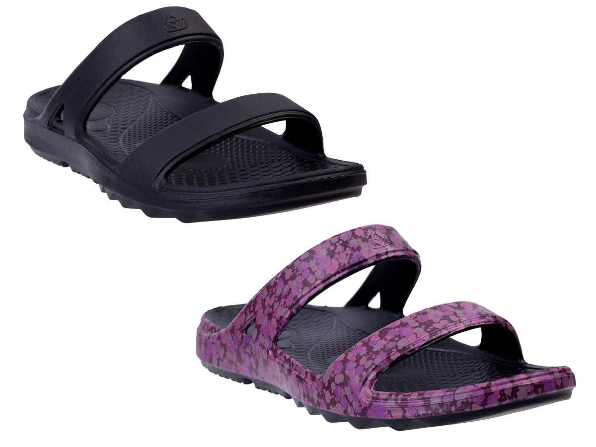 Fusion Slim Splash Sandals 2-Pack - Medium