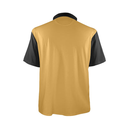 Baha Ranch Wild Cowboy Aztec Western Polo Shirt