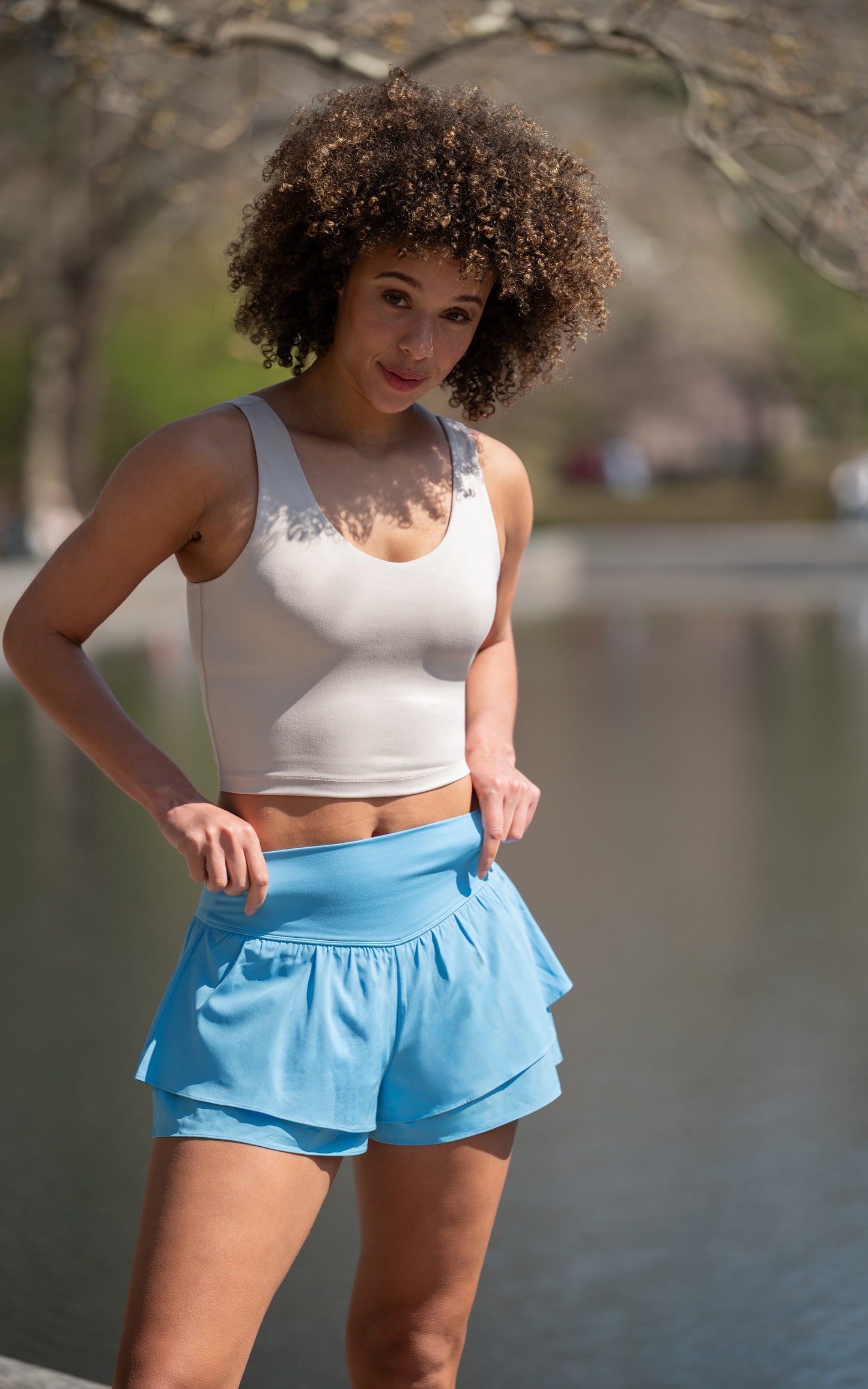 90 Degree by Reflex Lightstreme Flirty 2 in 1 Short