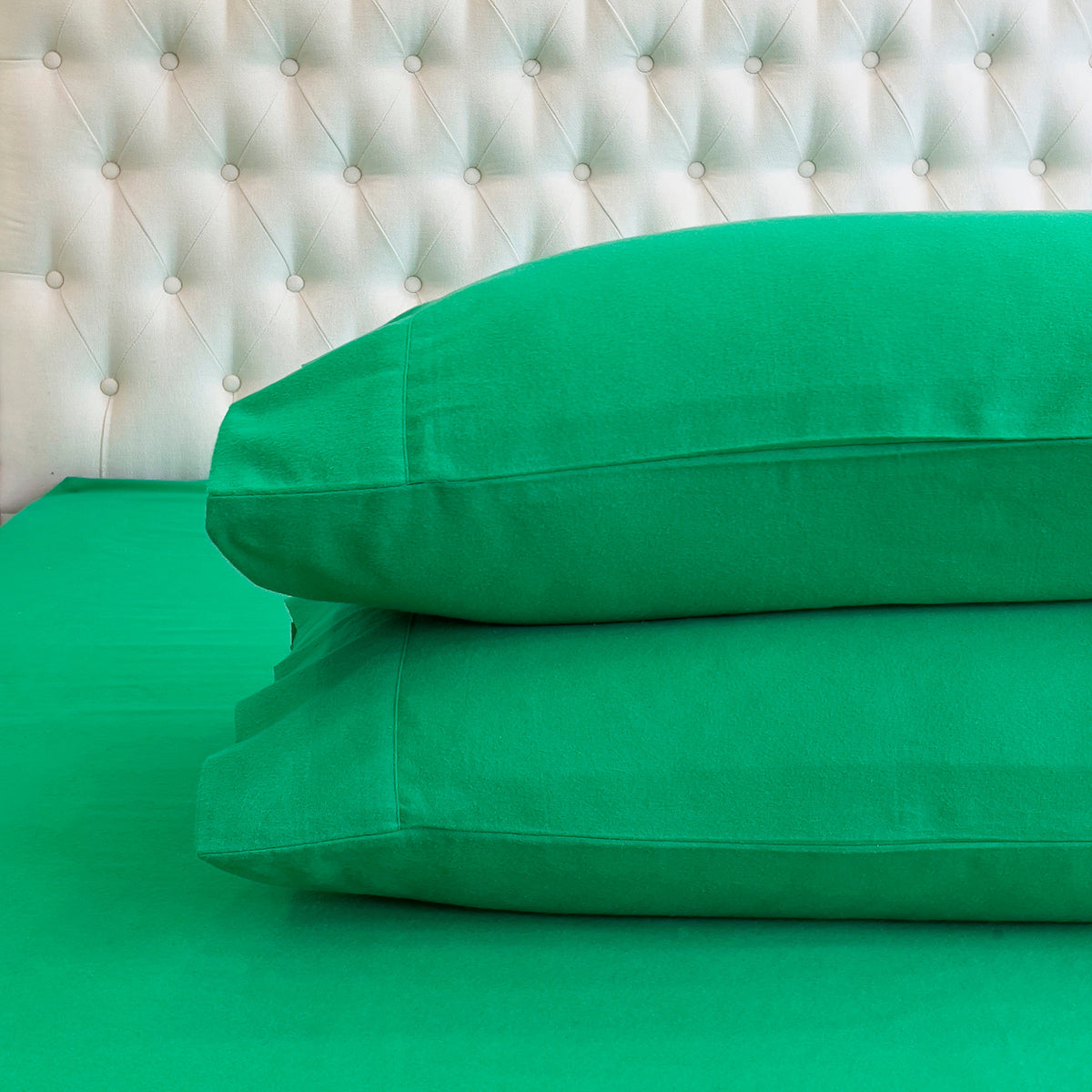 Elegant Comfort 4-Piece Cotton Flannel Sheet Set - 100% Turkish Cotton