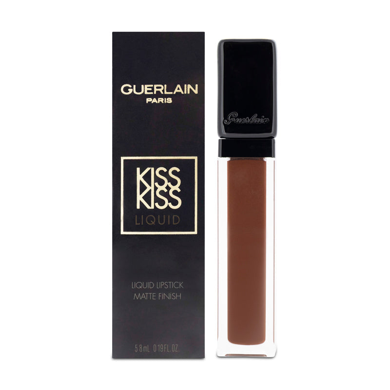 Guerlain Kiss Kiss Brown Liquid Lipstick L305 Daring Matte