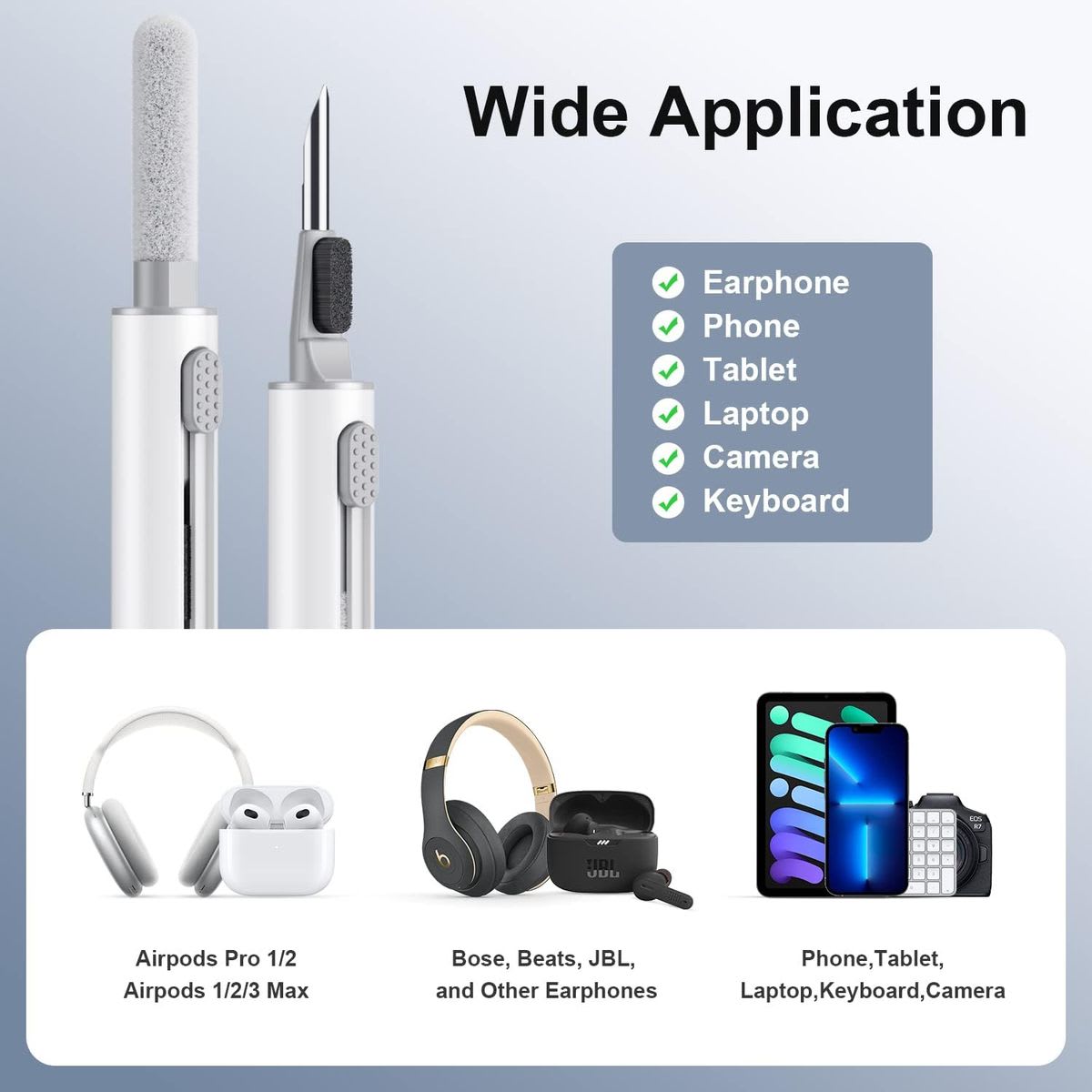 3-in-1 Earbuds Cleaning Pen