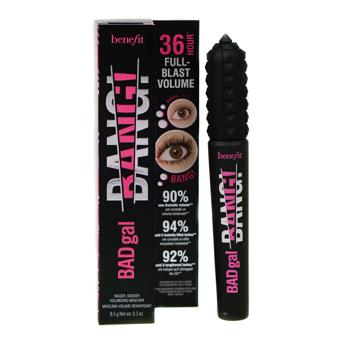 Benefit 8.5g Black Mascara Bad Gal Bang Volumising Mascara (Blemished Box)