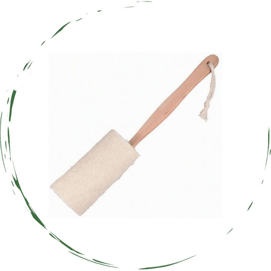 BeNat Natural Loofah Bath Brush / Exfoliating
