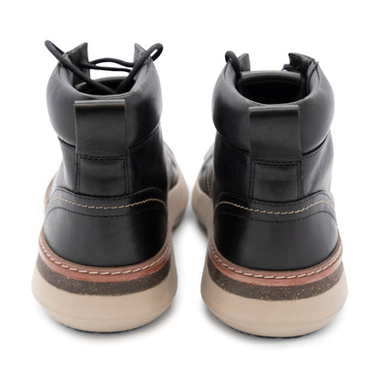 Armani Black Leather Ankle Boots 935119 - Choose Size