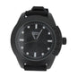 American Exchange Men's Black And Silver Watch 5413