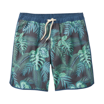 Fair Harbor The Anchor Men's  Swim Trunk Boardshort - Navy Evergreen