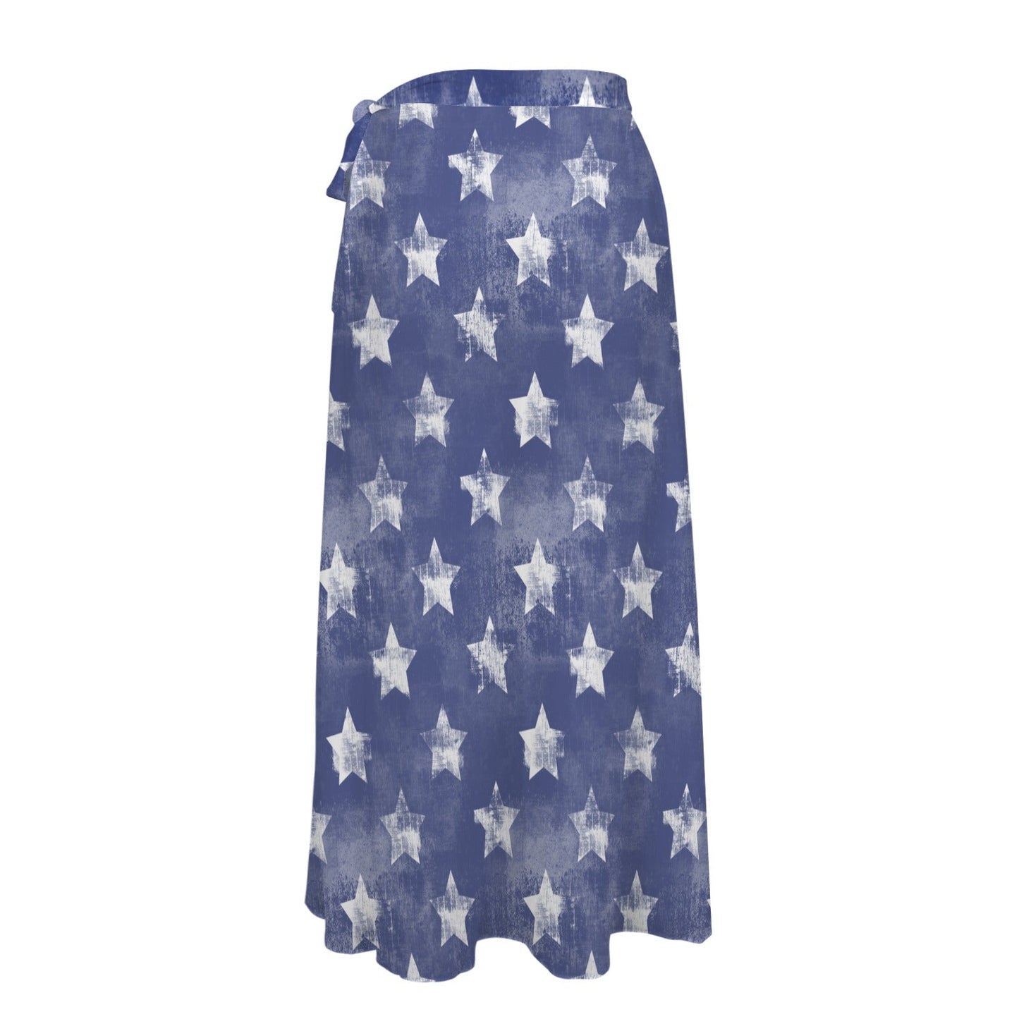 Baha Ranch Patriotic Stars Beach Coverup Skirt