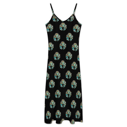 Baha Ranch Turquoise Naja Maxi Dress
