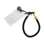 Black Leather Anchor Bracelet For Men PHREP Lite By Paul Hewitt Size Large