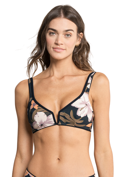Maaji Victoria Unmolded Underwire Bikini Top - Black Sapphire - FINAL SALE