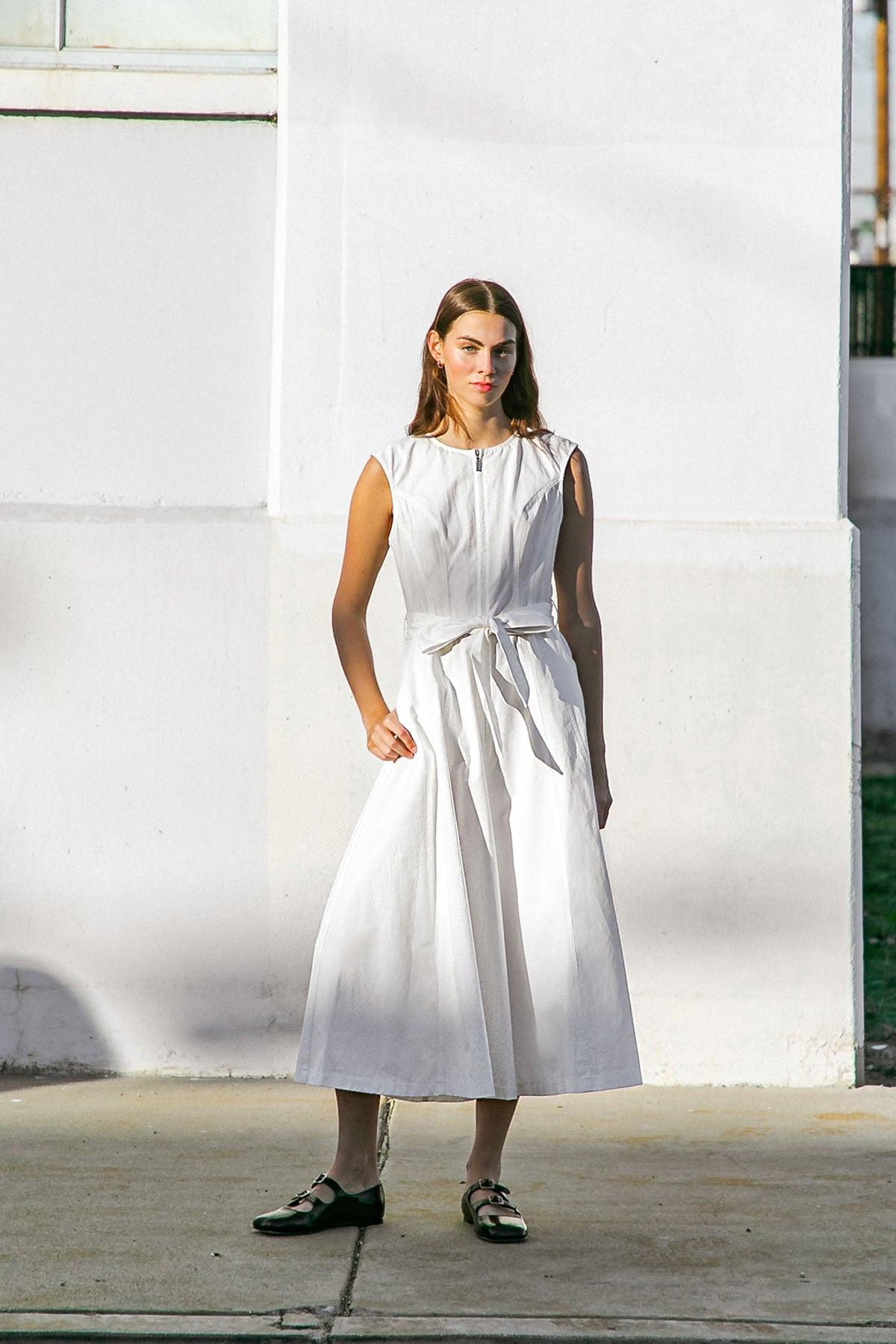 Delicate Dreams Woven Midi Dress