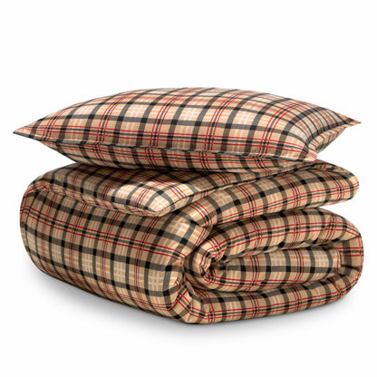 Bare Home Flannel Duvet Cover & Sham Set