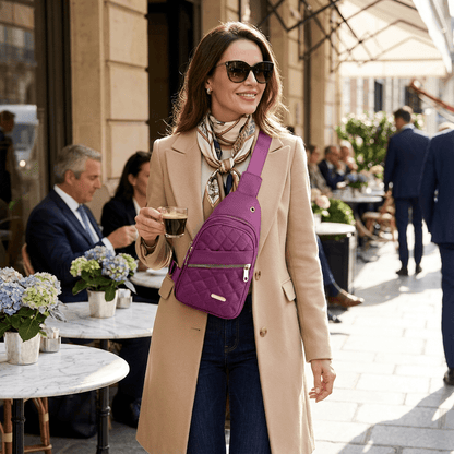 Clarissa Quilted Sling Bag
