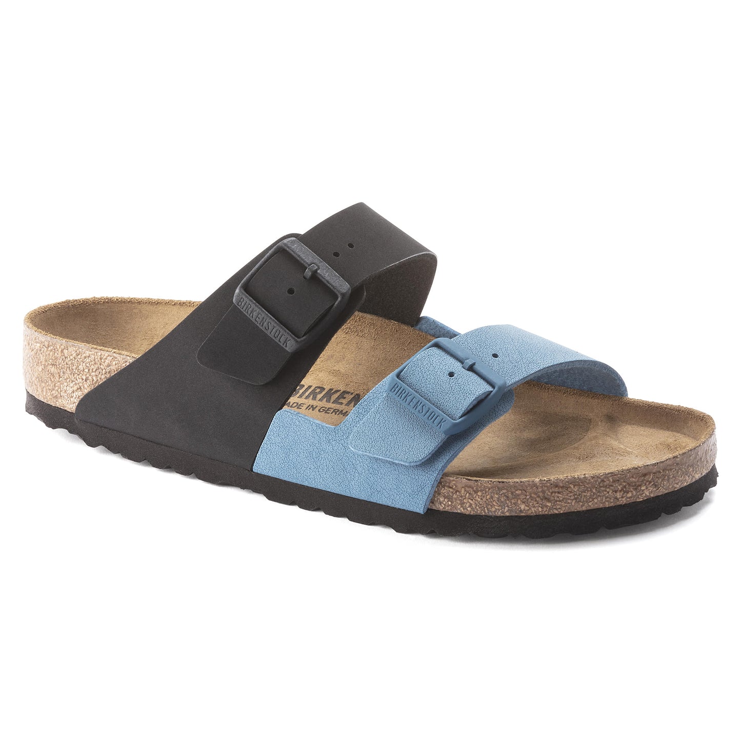 Birkenstock Arizona Split Birko-Flor Birkibuc Sapphire