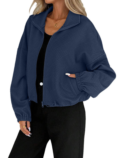 Women's Loose Baseball Jacket