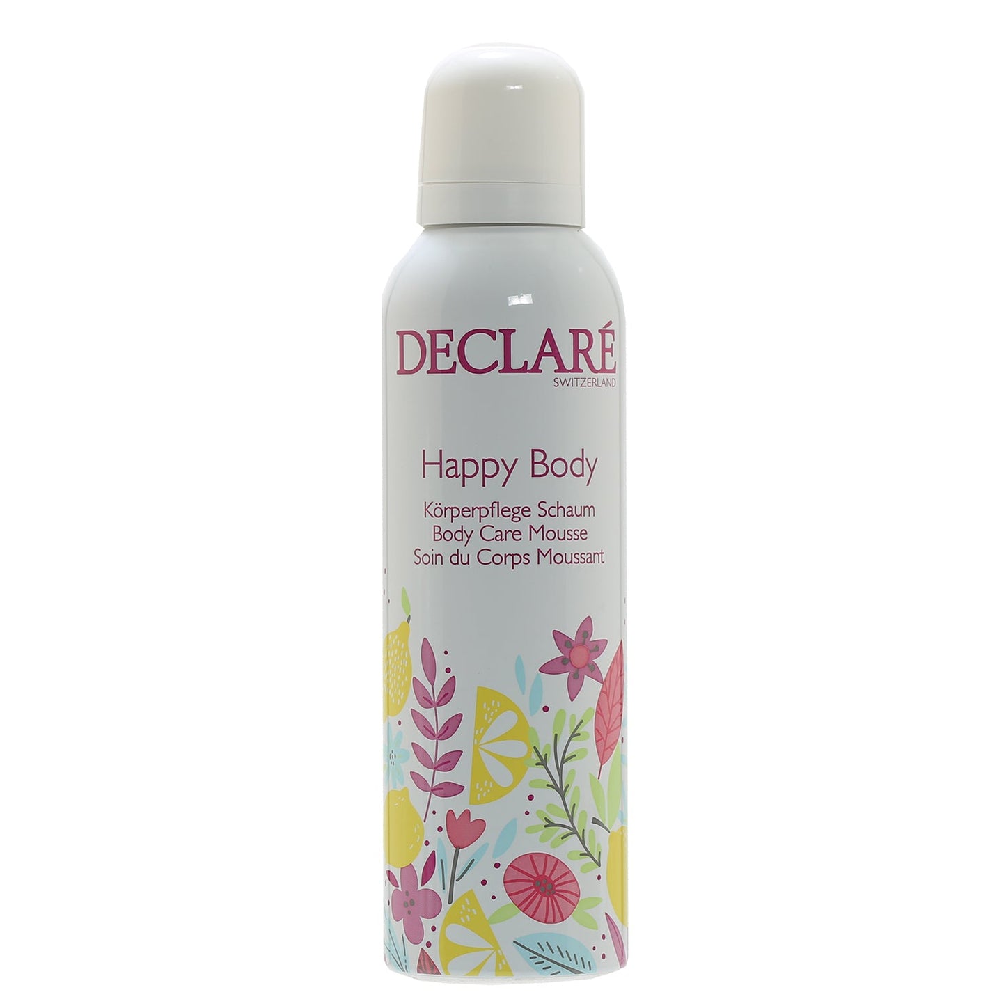 Declare Happy Body Mousse Aerosol Can
