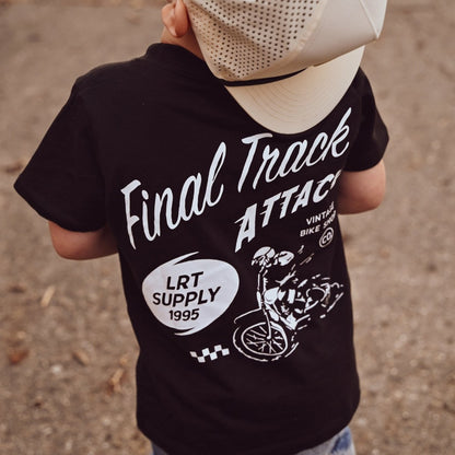 Final Track Attack Tee - Black