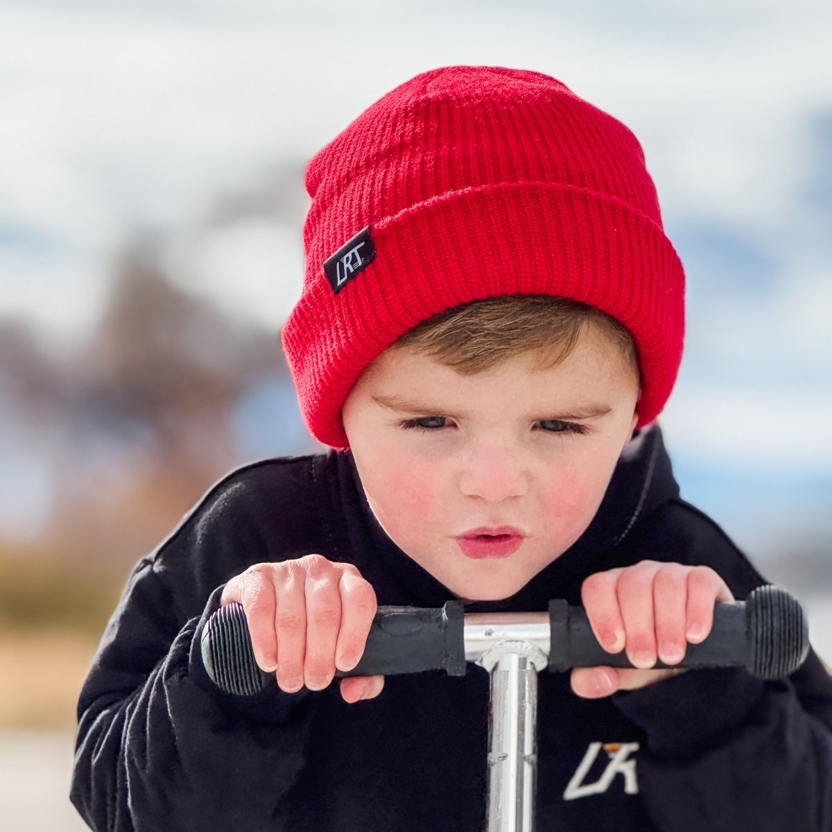 Fisherman Beanie - Red