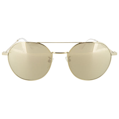 Police Gold Round Men's Sunglasses SPL 459Y *EX DISPLAY*
