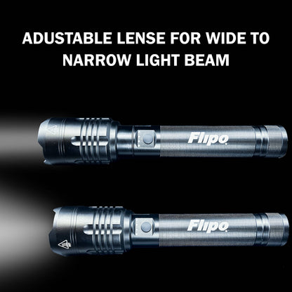 Flipo Tactical Rechargeable Flashlight