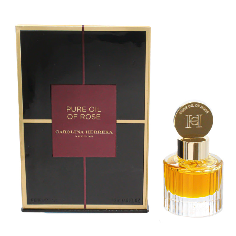 Carolina Herrera Pure Oil Of Rose 15ml Perfume Oil (Blemished Box)
