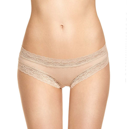 Floral Lace Low-Rise Hipster Panty