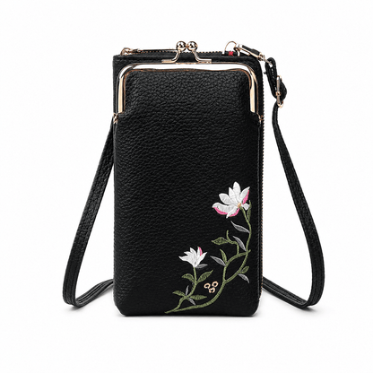 Clip Zip Crossbody Wallet
