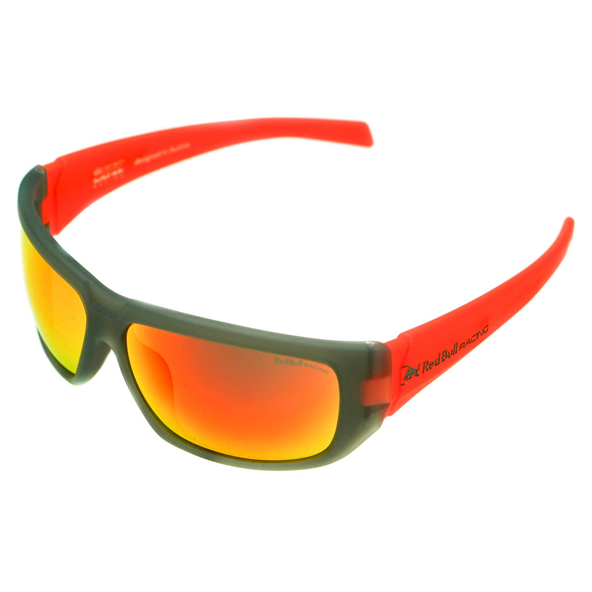 Red Bull Men's Sunglasses Rubber Grey Red Revo RBR213-005