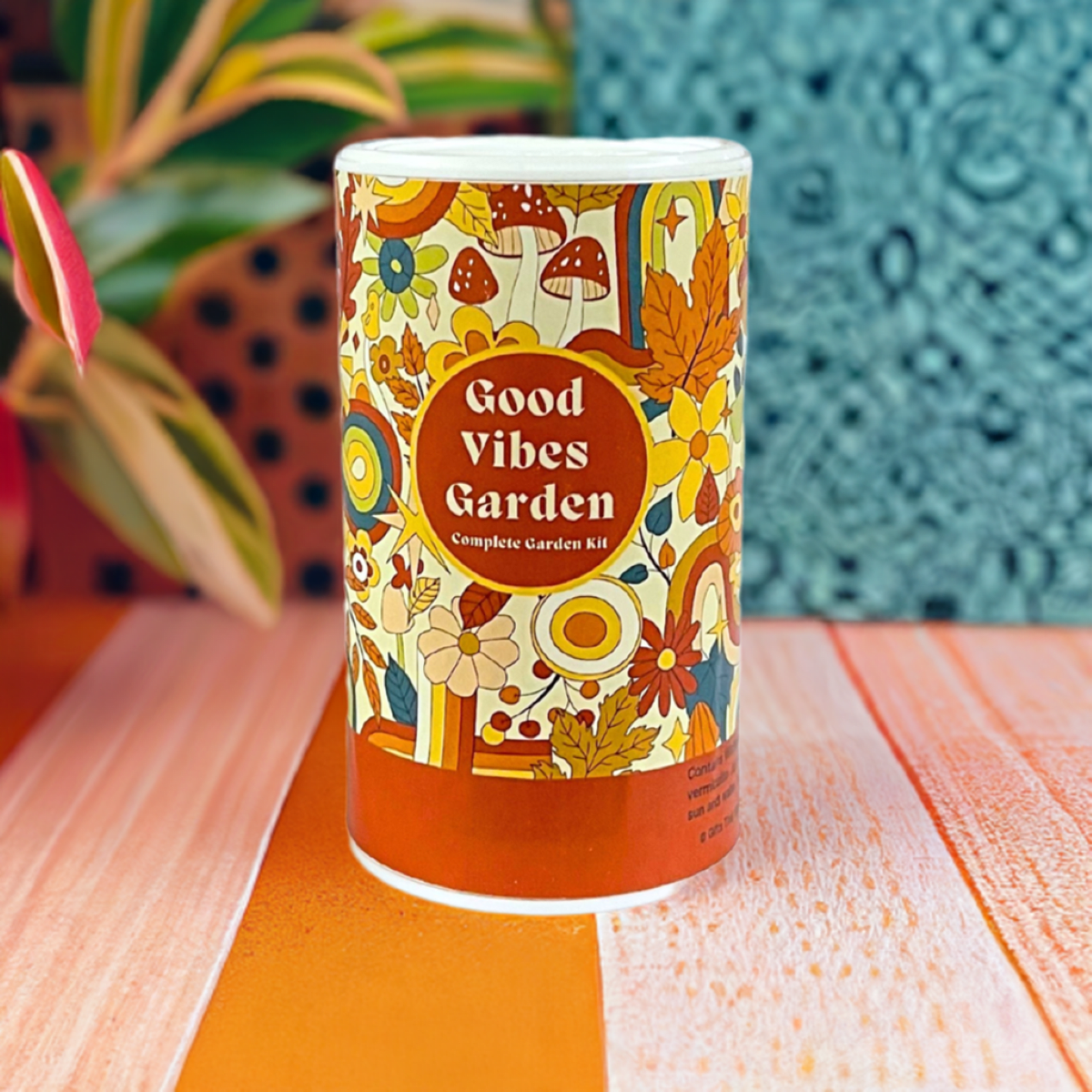 Gifts That Bloom Good Vibes Shaker Can