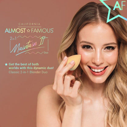 Almost FAMOUS "Maintain It" Non-Latex Makeup Blender 2-pack