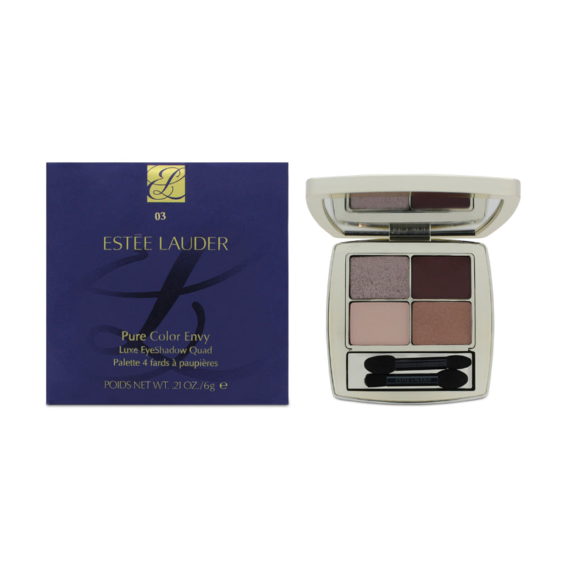 Estee Lauder Pure Colour Envy Luxe Eyeshadow Quad 03 Aubergine Dream