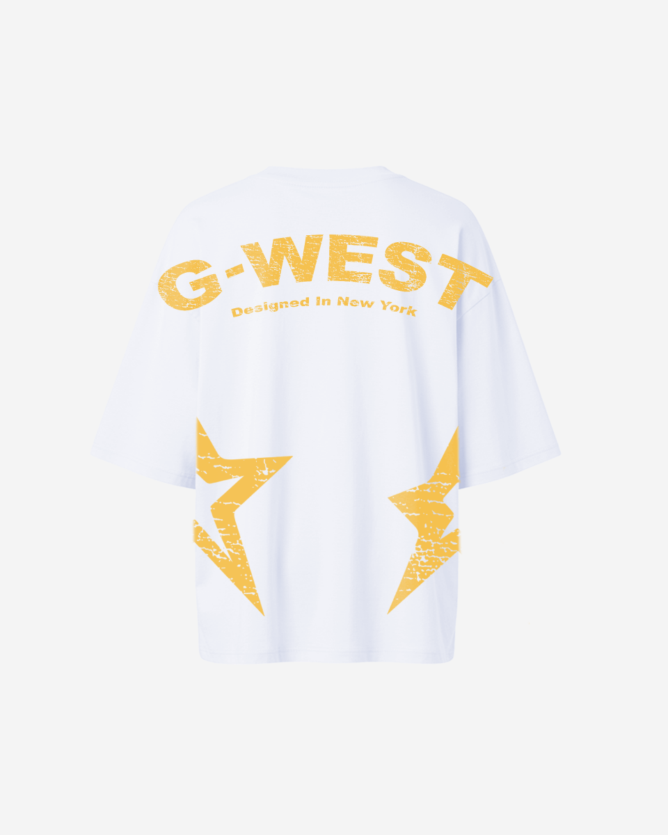 G West Womens Arch Logo Oversized Tee
