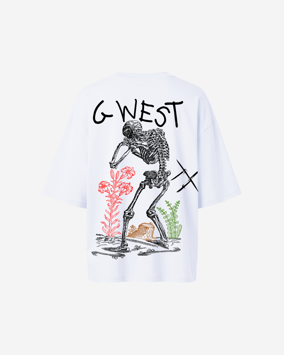 G West Womens Oversized Colors Of Life Tee