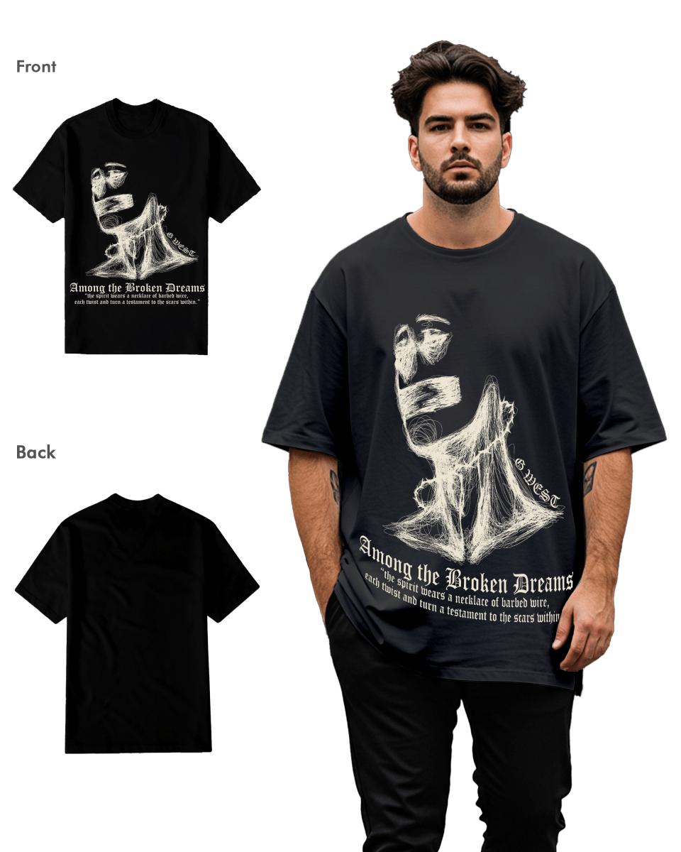 G West Sinner T-Shirt Big and Tall Mens