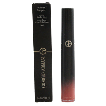Giorgio Armani Ecstasy Lacquer Liquid Lipstick 508 Daybreak Pink