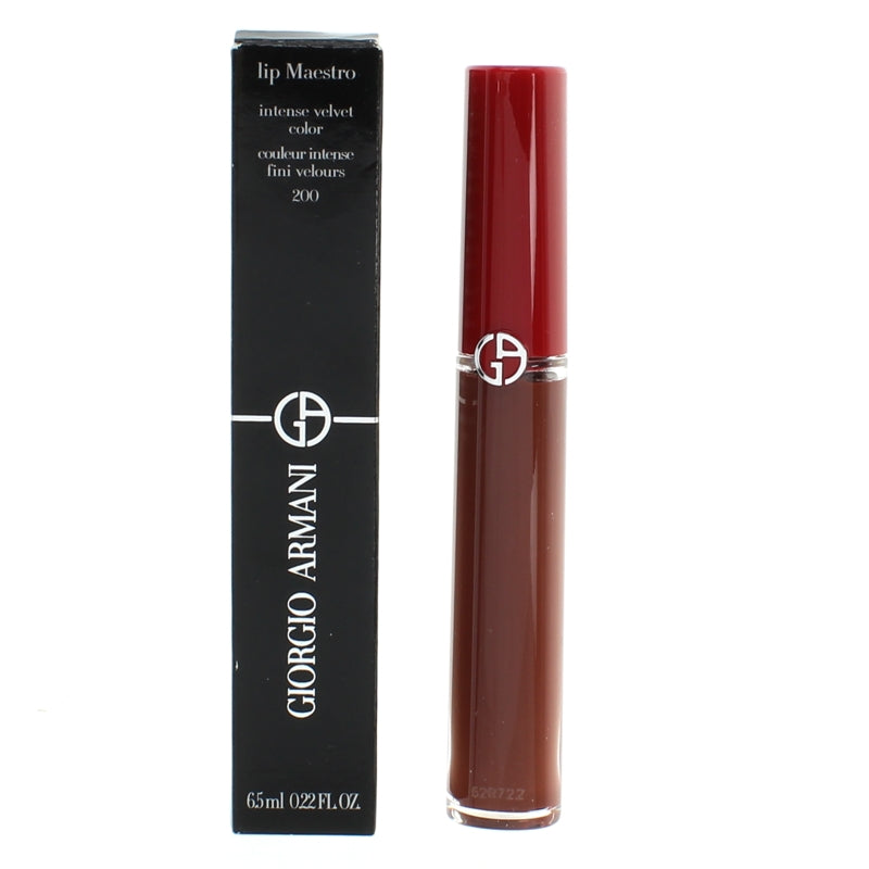 Giorgio Armani Lip Maestro Intense Velvet Color 200 (Blemished Box)