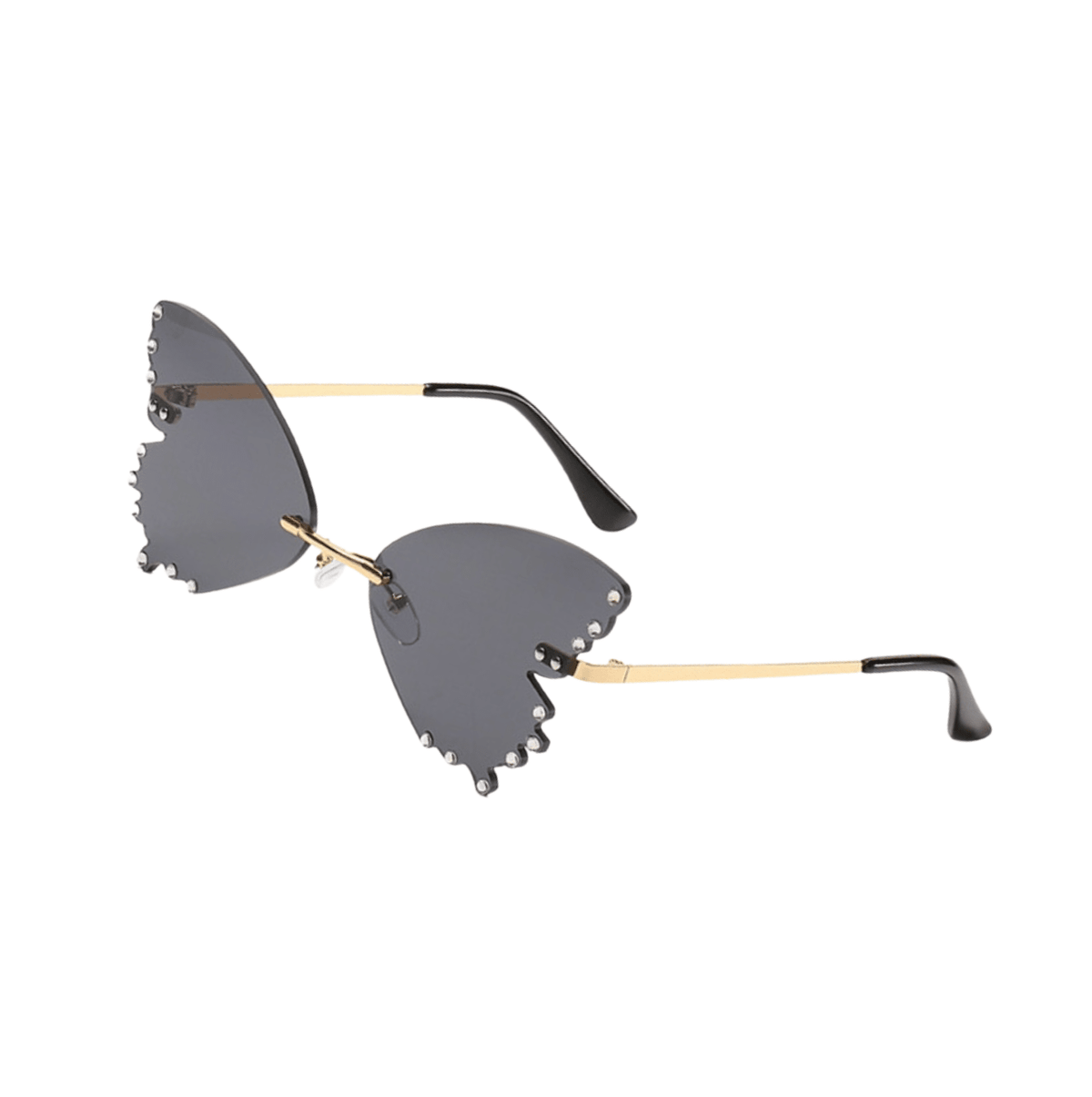 Goldtone Butterfly Sunglasses